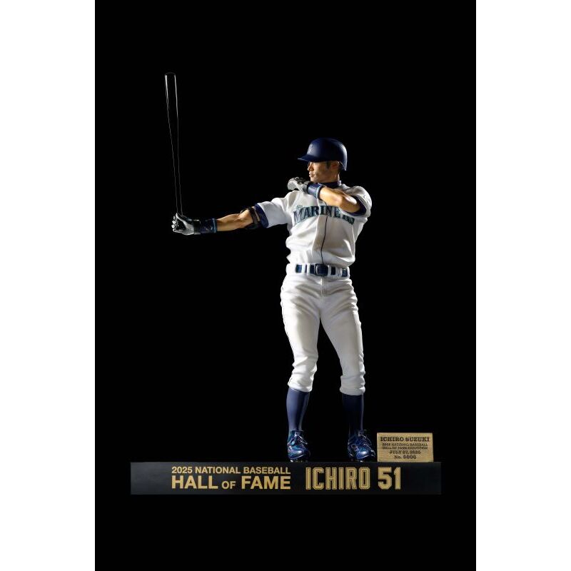 2025 アメリカ野球殿堂入り記念 イチロー プレミアムフィギュア 通販