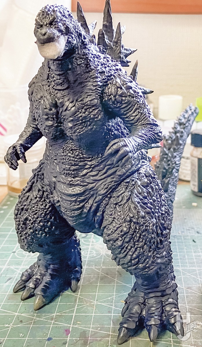 ムービーモンスターシリーズゴジラ（2023）をお手軽改造！パーツ